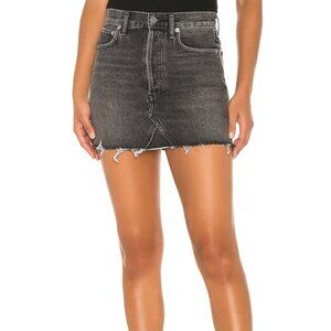 Agolde Quinn High Rise Skirt in Jinx Size 25